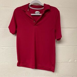 Grand Slam Men’s Red Polo Slim Fit Shirt Size Small